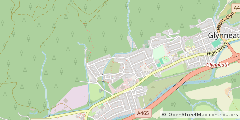 Map of Neath