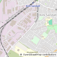 Map of Doncaster, South Yorkshire
