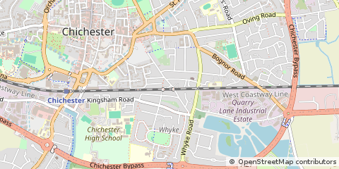 Map of Chichester