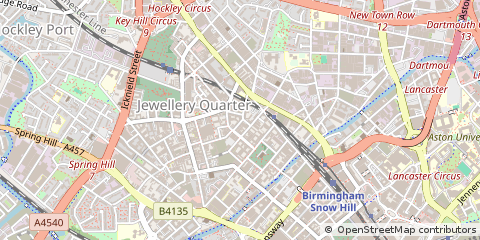 Map of Birmingham