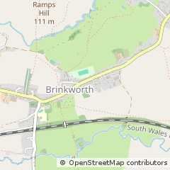 Map of Chippenham, Wiltshire