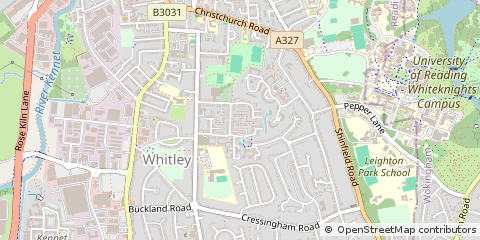 Map of Reading