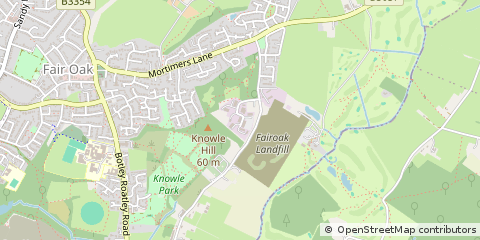 Map of Eastleigh, Hampshire
