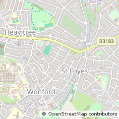 Map of Exeter