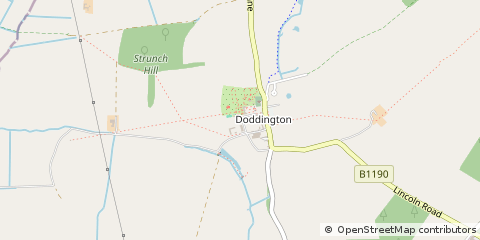 Map of Lincolnshire