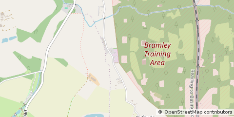 Map of Tadley, Hampshire
