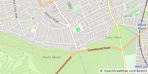 Map of Newcastle Upon Tyne