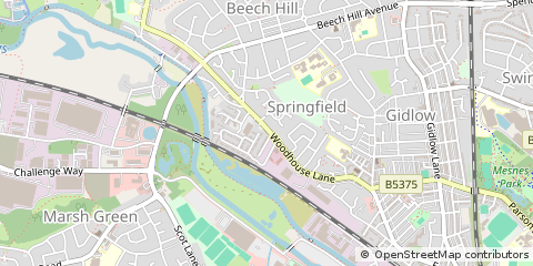Map of Wigan
