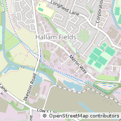 Map of Ilkeston, Derbyshire