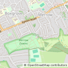 Map of Surrey