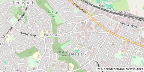 Map of Reading