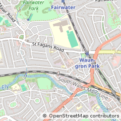 Map of Cardiff