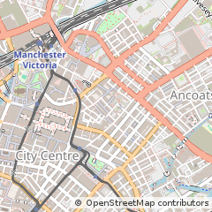 Map of Manchester