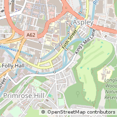 Map of Huddersfield