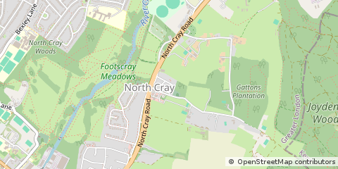 Map of Sidcup
