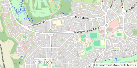 Map of Leeds