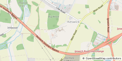 Map of Norwich, Norfolk