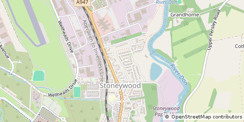 Map of Aberdeen