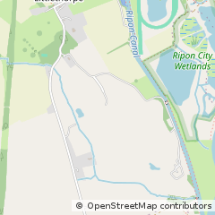 Map of Ripon, North Yorkshire