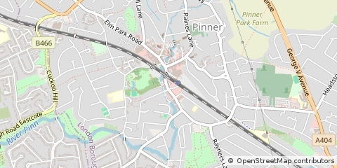 Map of Middlesex