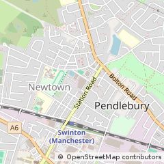 Map of Greater Manchester