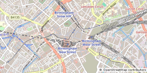 Map of Birmingham