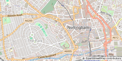 Map of Nottingham