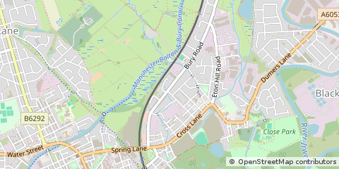 Map of Manchester