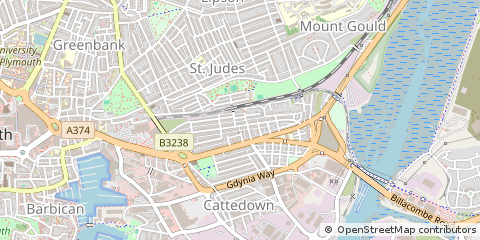 Map of Plymouth