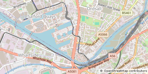 Map of Manchester