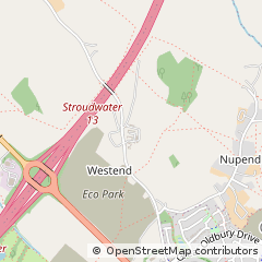 Map of Stonehouse, Gloucestershire