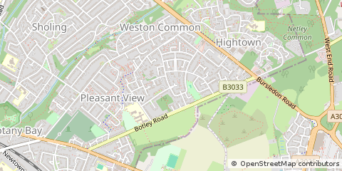 Map of Southampton