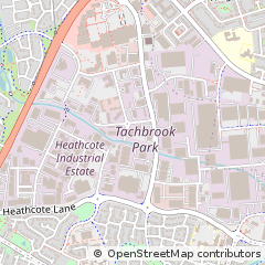 Map of Leamington SPA, Warwickshire