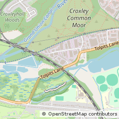 Map of Northwood, Hertfordshire