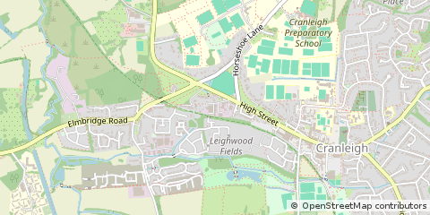 Map of Cranleigh