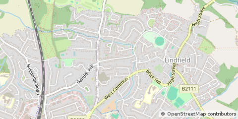 Map of Haywards Heath