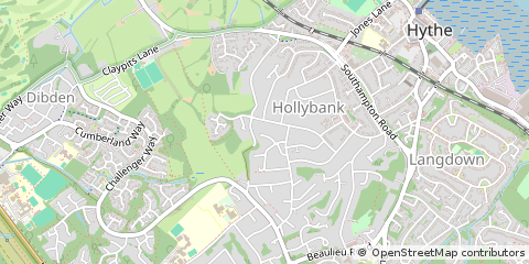 Map of Southampton
