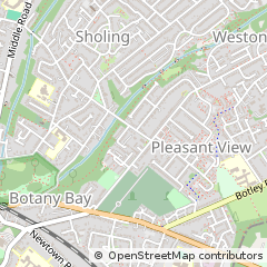Map of Southampton, Hampshire
