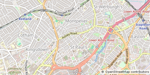 Map of Bristol