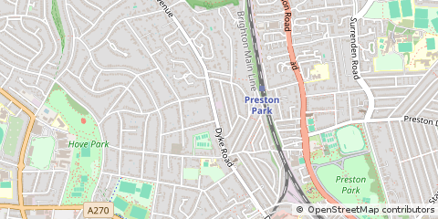 Map of Brighton