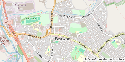 Map of Nottingham