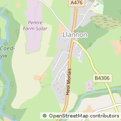 Map of Llanelli