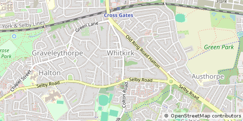 Map of Leeds