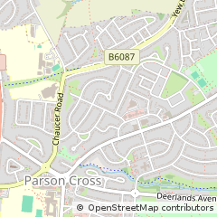 Map of Sheffield
