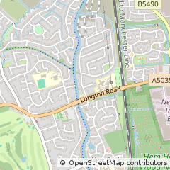 Map of Stoke-on-Trent