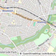 Map of Southampton