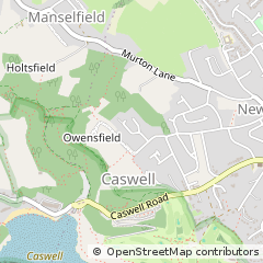 Map of Swansea