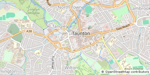 Map of Taunton