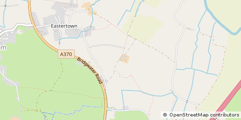 Map of Lympsham, Somerset