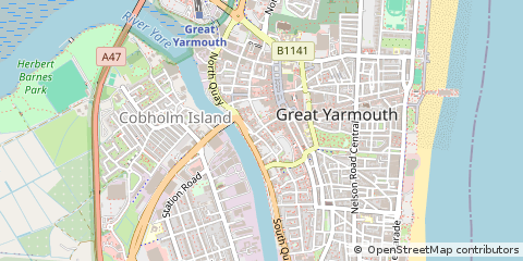 Map of Great Yarmouth